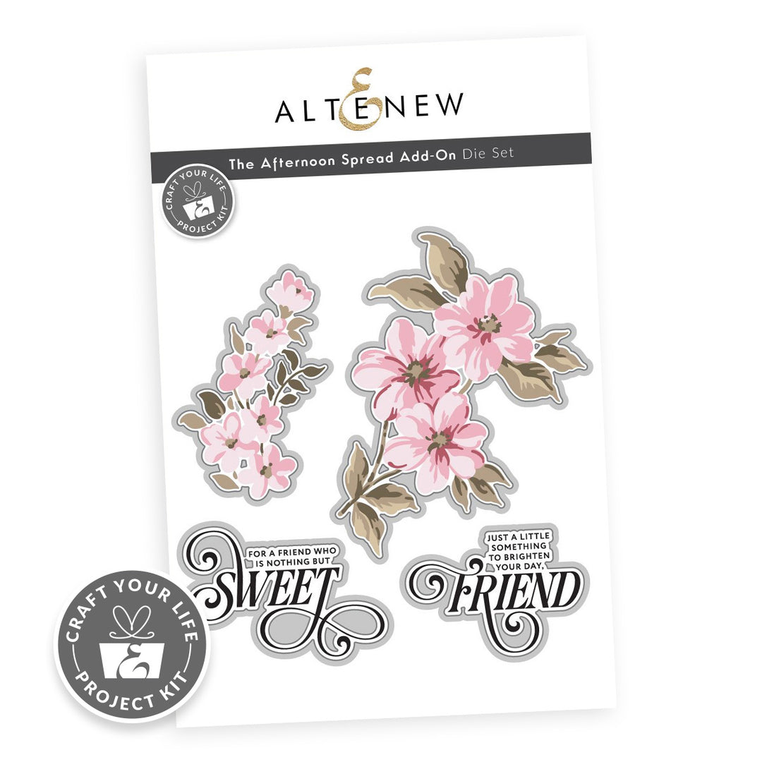 Craft Your Life Project Kit: The Afternoon Spread Add-on Die Set