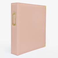9x12 Three-Ring Card Album - Rouge