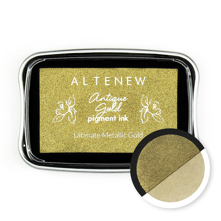 Antique Gold Pigment Ink - Altenew