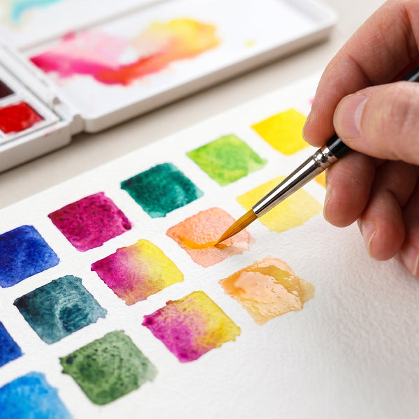 {"type":"root","children":[{"type":"paragraph","children":[{"type":"text","value":"Experiment with different colors by mixing and matching on your own palette."}]}]}