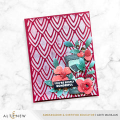 Pointweave Stencil - Altenew
