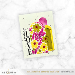 Stencil Art: Styled Backgrounds Layering Stencil Set (6 in 1) - Altenew