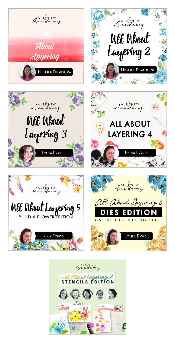 Layering Made Simple — 7-Class On-Demand Series - Altenew