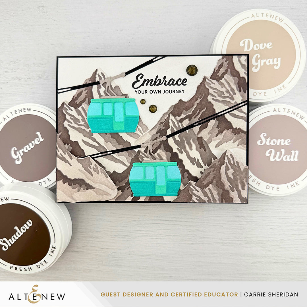 The Mountain Range Stencil Bundle
