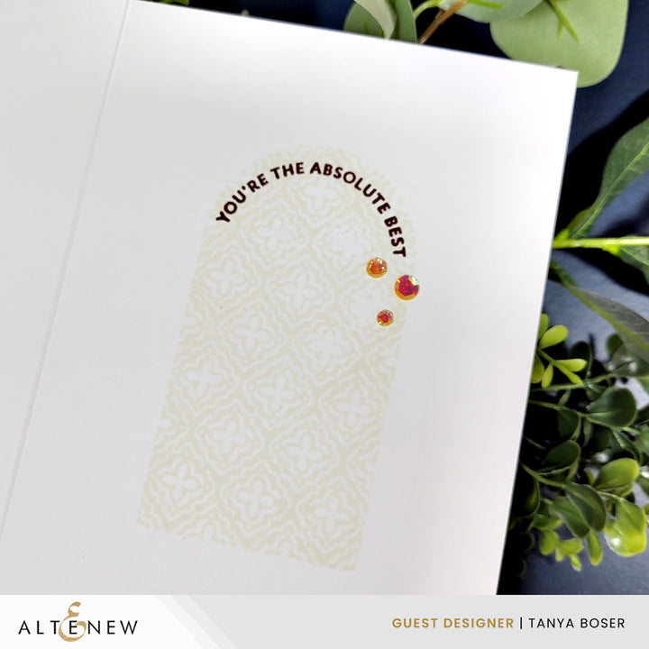 Arched Sentiments Stamp & Die Bundle