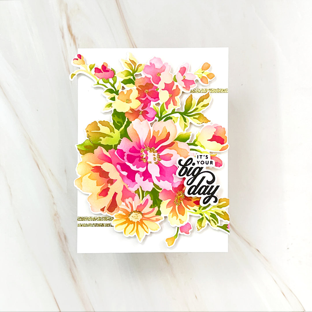 Altenew Ultimate Subscription Plan release bundle featuring Birthday Bouquet craft supplies