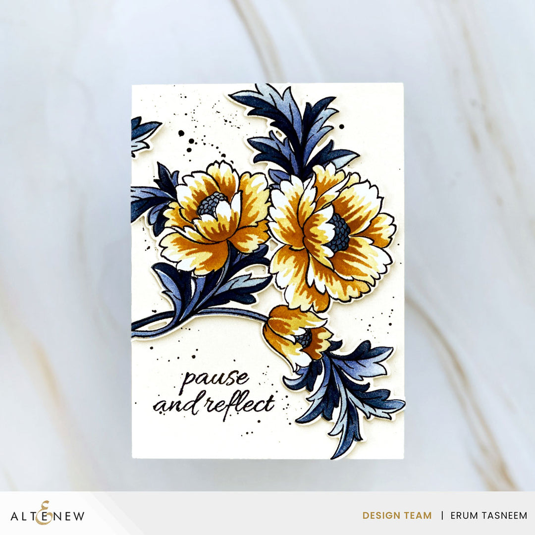 Build-A-Garden: Scripted in Bloom Add-On Die Set - Altenew