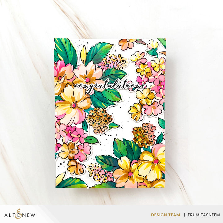 Build-A-Garden: Softly Sketched Blooms