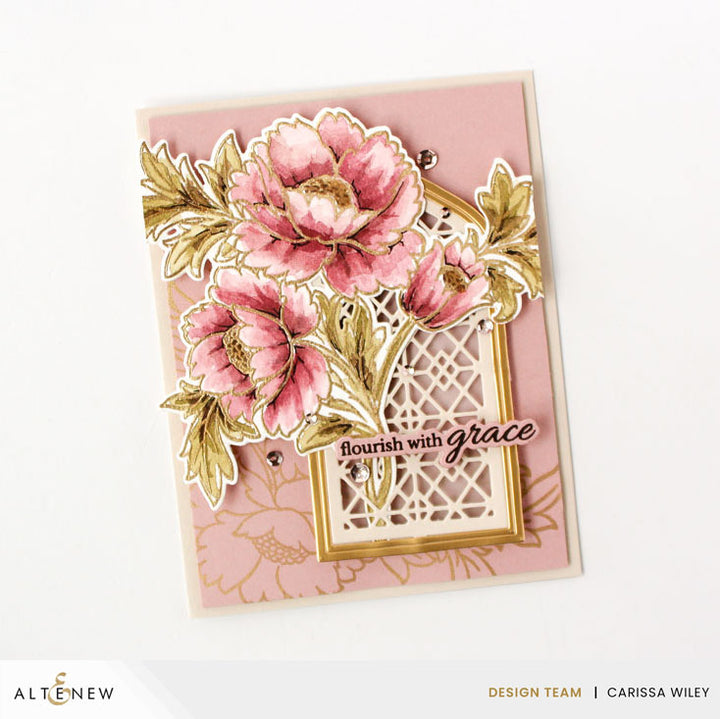Build-A-Garden: Scripted in Bloom & Add-on Die Bundle - Altenew