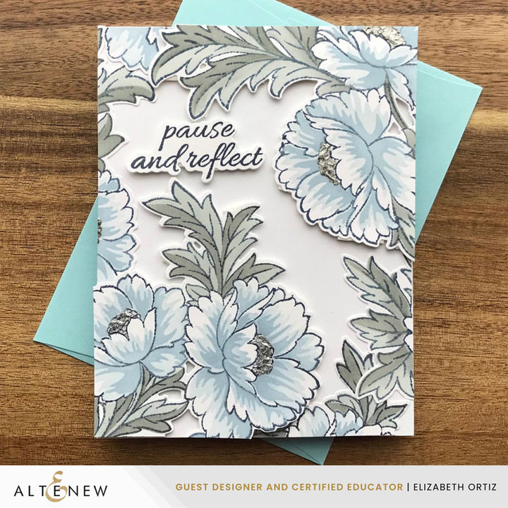 Build-A-Garden: Scripted in Bloom Add-On Die Set - Altenew