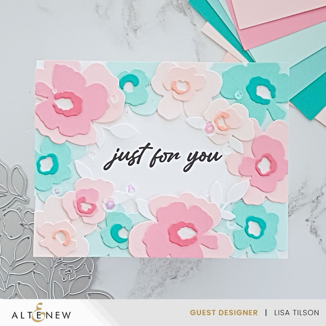 Creative Cuts: Botanical Waltz Layering Die Set - Altenew