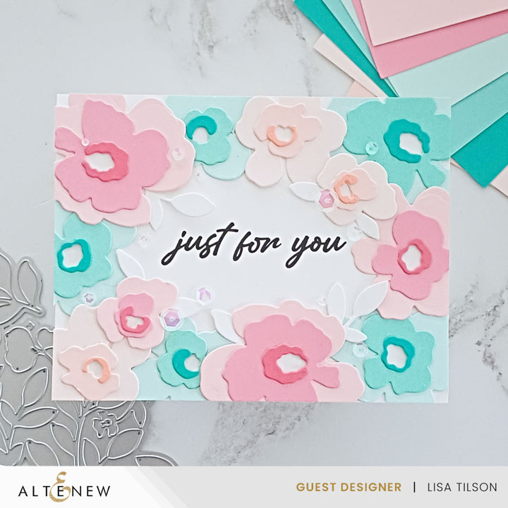 Creative Cuts: Botanical Waltz Layering Die Set - Altenew