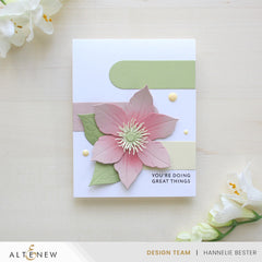 Craft-A-Flower: Clematis Layering Die Set - Altenew