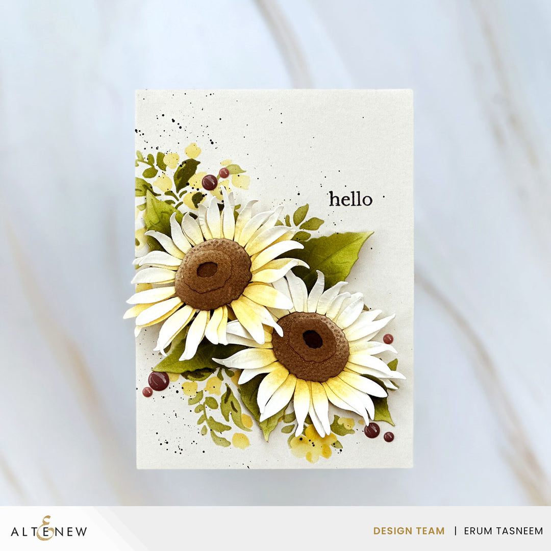 Craft-A-Flower: Sunflowers Layering Die Set - Altenew