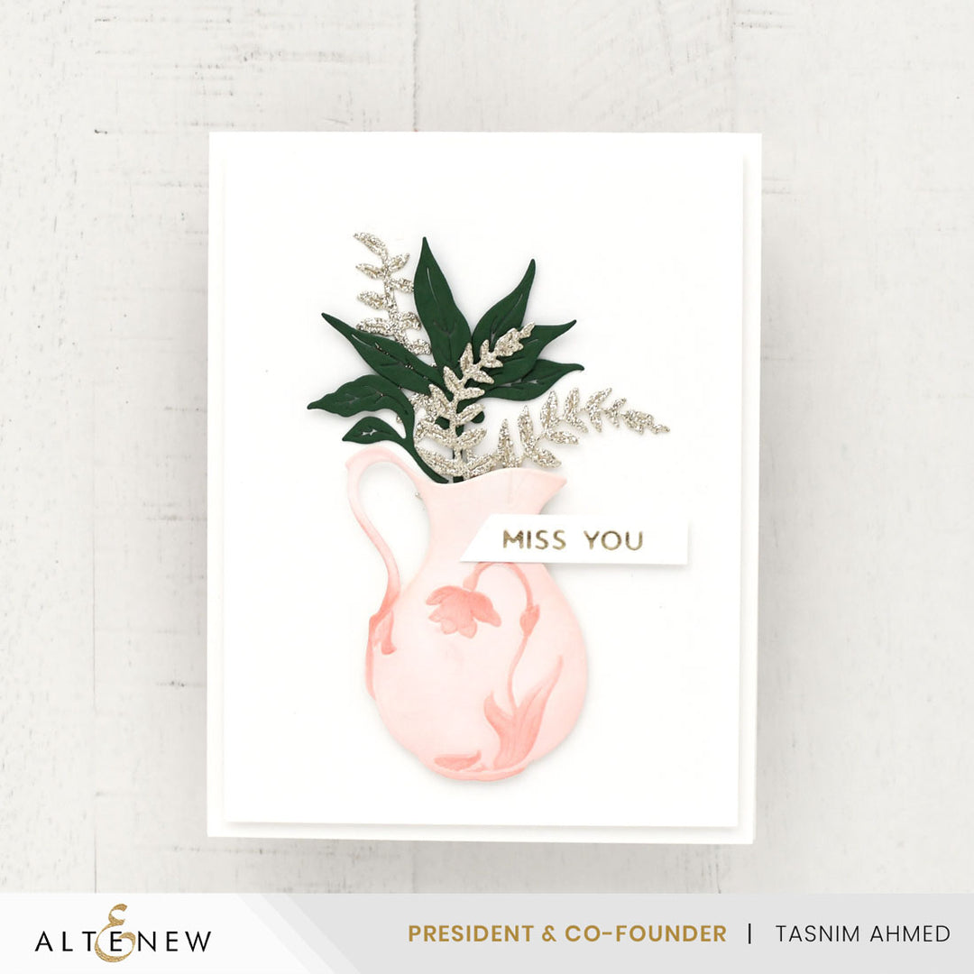 Creative Cuts: EZ Arrangement Antique Leaves Layering Die Set - Altenew