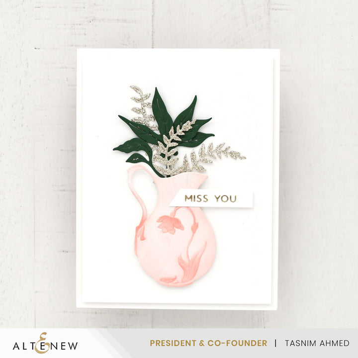 Creative Cuts: EZ Arrangement Antique Leaves Layering Die Set - Altenew