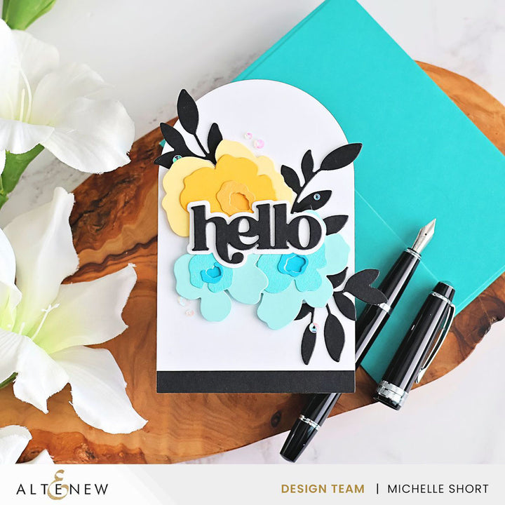 Creative Cuts: Botanical Waltz Layering Die Set - Altenew