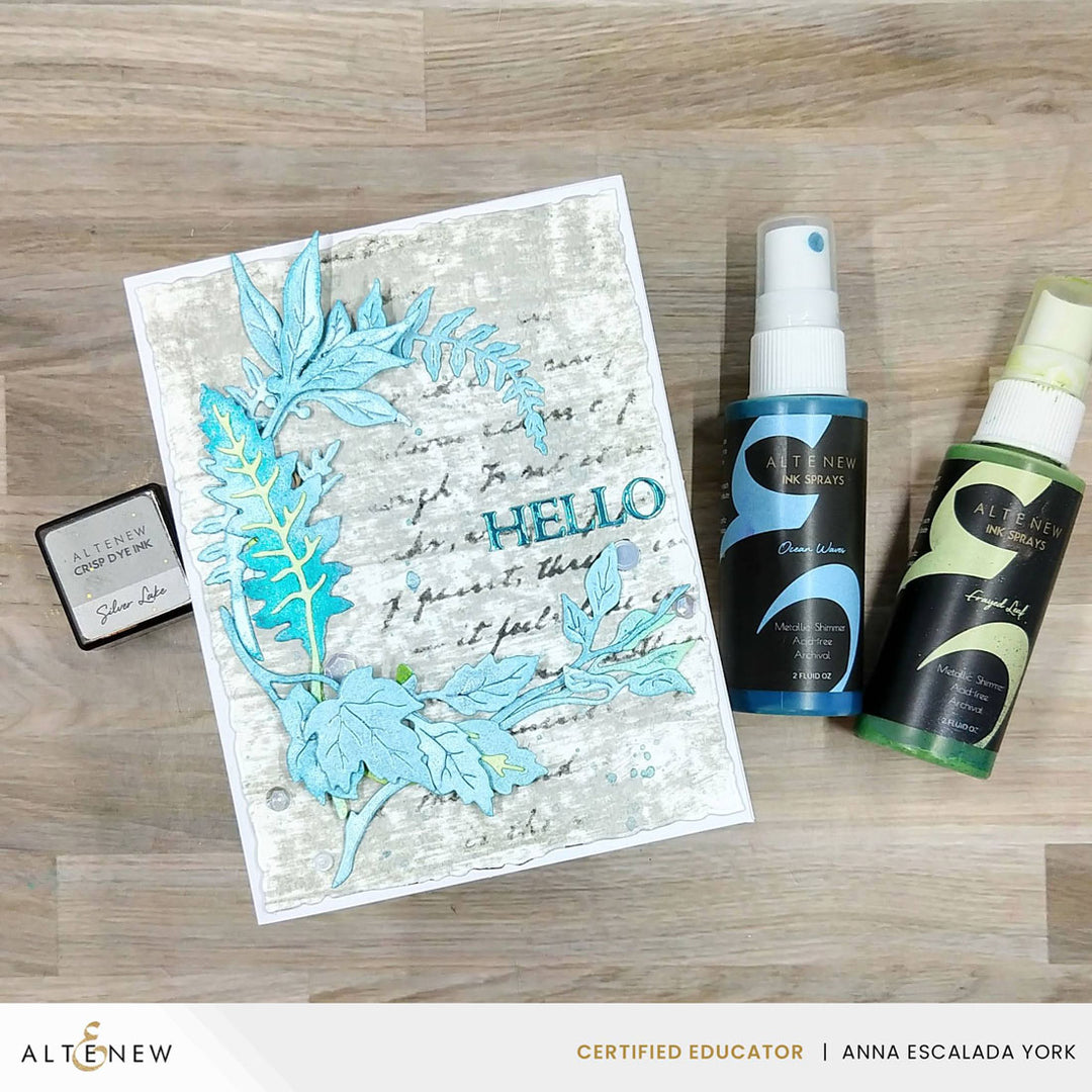 Creative Cuts: EZ Arrangement Antique Leaves Layering Die Set - Altenew