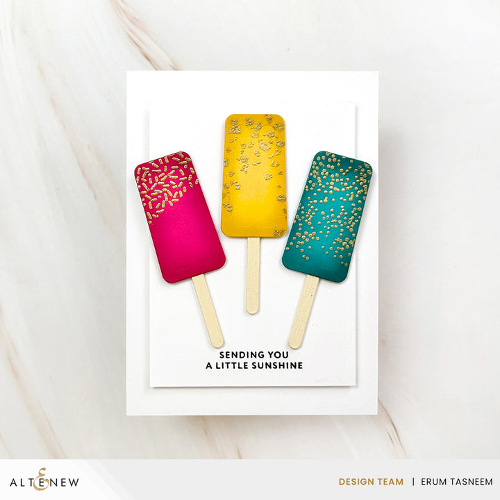 Mini Delight: Sweet Popsicles Stamp & Die Set
