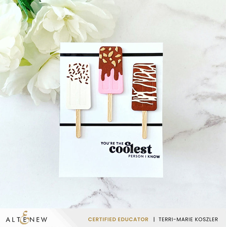 Mini Delight: Sweet Popsicles Stamp & Die Set