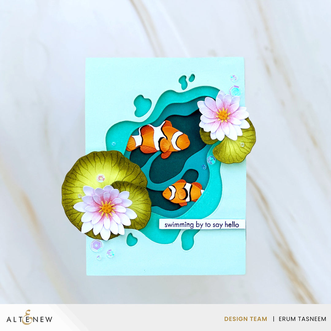 Pond Lilies Layering Die Set - Altenew