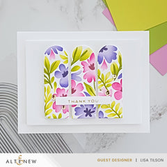 Stencil Art: Styled Backgrounds Layering Stencil Set (6 in 1) - Altenew