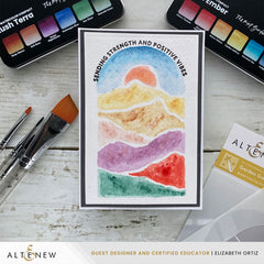 Watercolor Compact - Bold Ember - Altenew