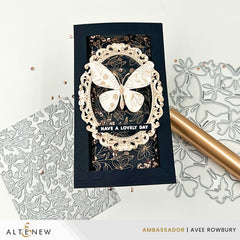 Creative Cuts: Zero-Waste Fluttering Fantasies Layering Die Set - Altenew