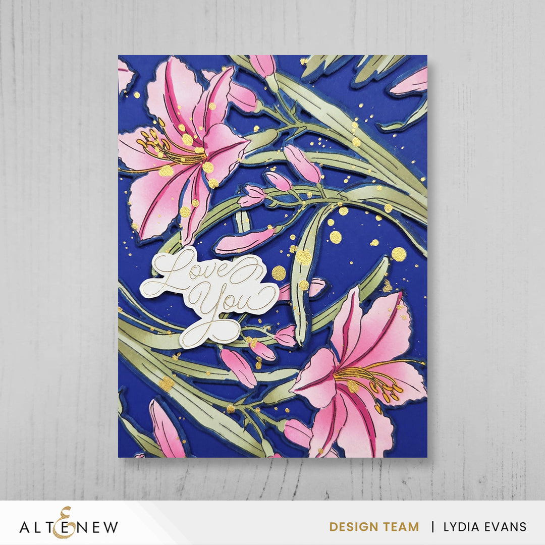 Build-A-Garden: Leaning Lily - Altenew