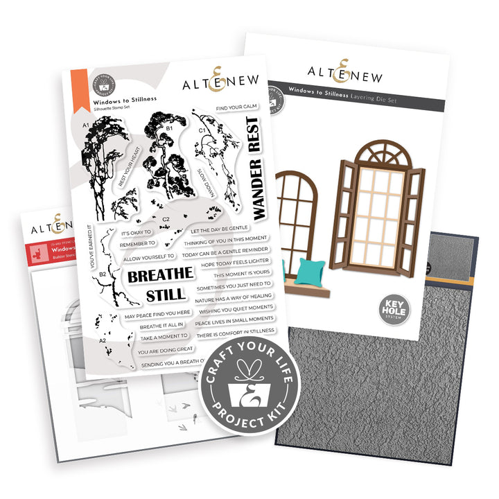 Craft Your Life Project Kit: Windows to Stillness - Altenew