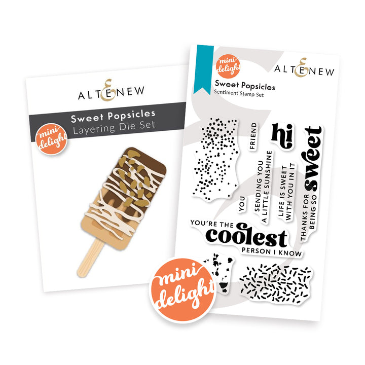 Mini Delight: Sweet Popsicles Stamp & Die Set