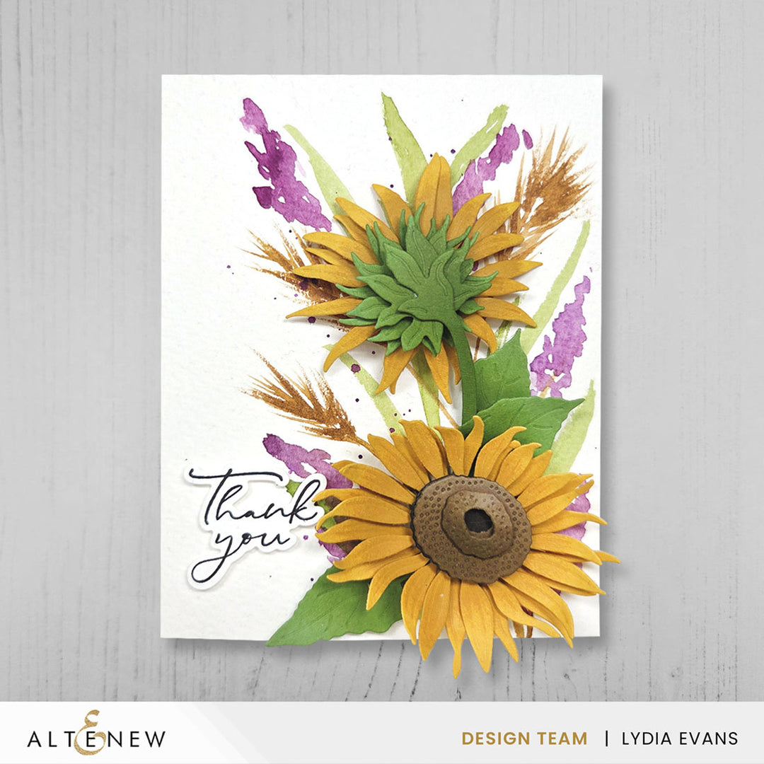 Craft-A-Flower: Sunflowers Layering Die Set - Altenew