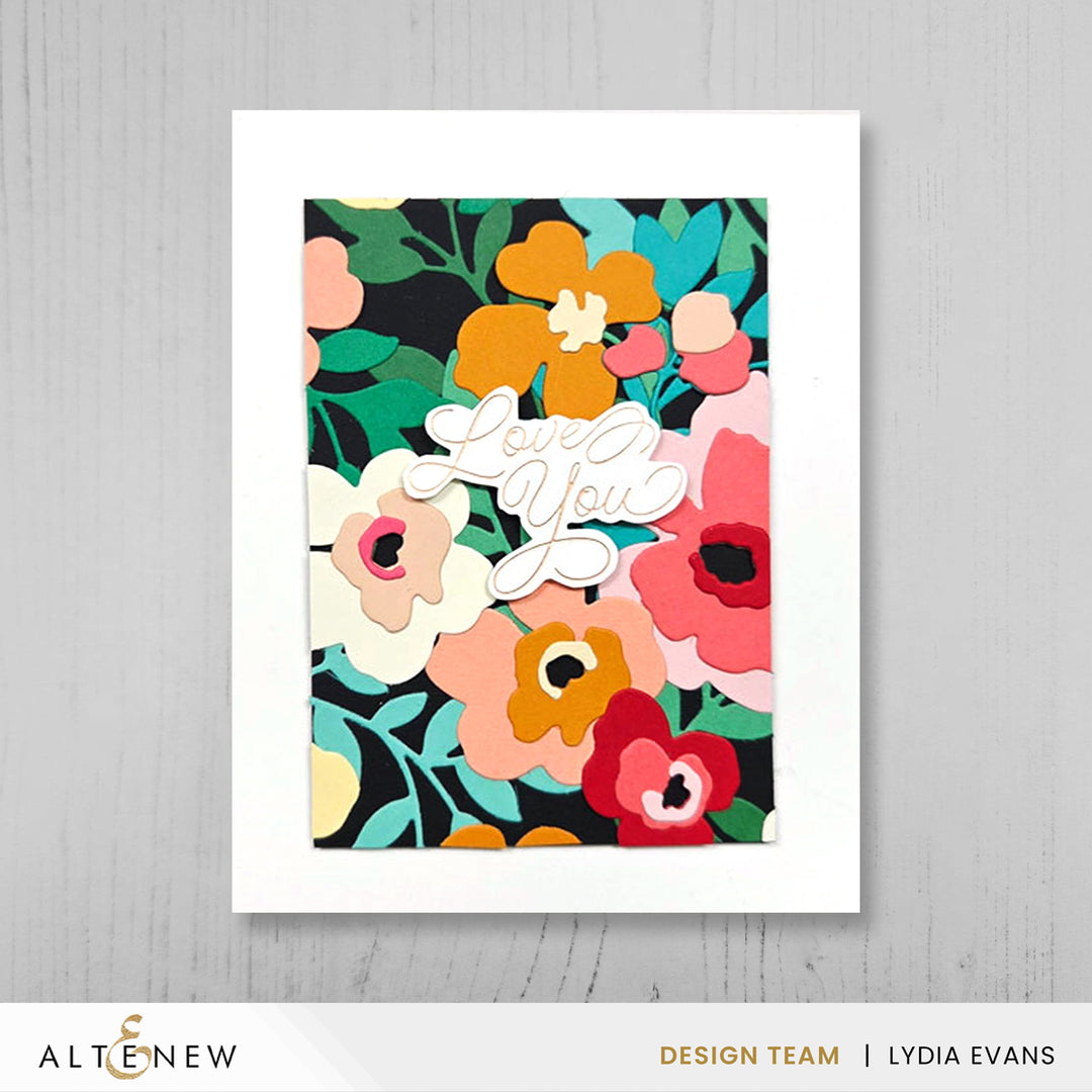 Creative Cuts: Botanical Waltz Layering Die Set - Altenew