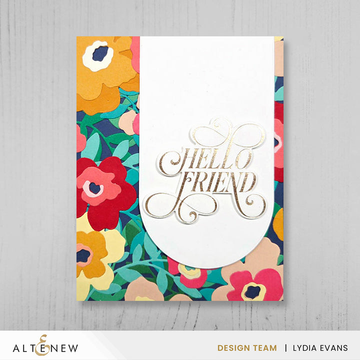 Creative Cuts: Botanical Waltz Layering Die Set - Altenew