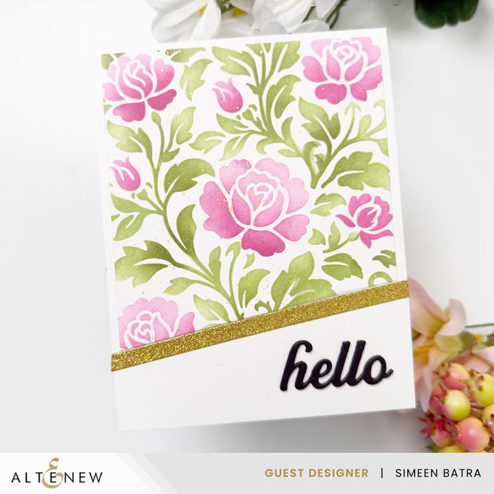 Chateau Blooms Stencil Set (2 in 1) - Altenew