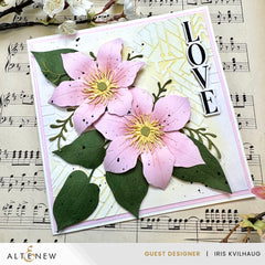 Craft-A-Flower: Clematis Layering Die Set - Altenew