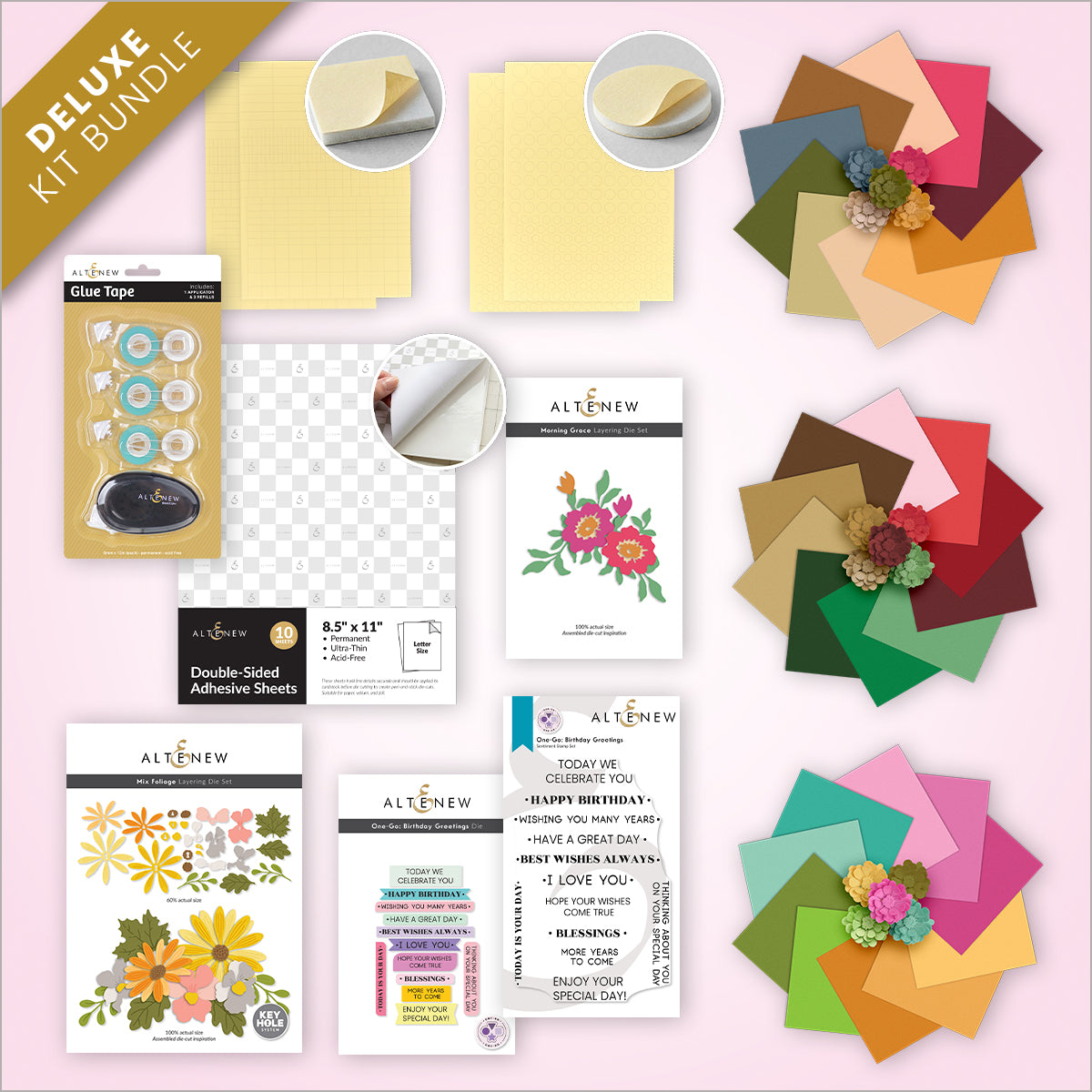 Crafting Essentials: Cardstock & Adhesives