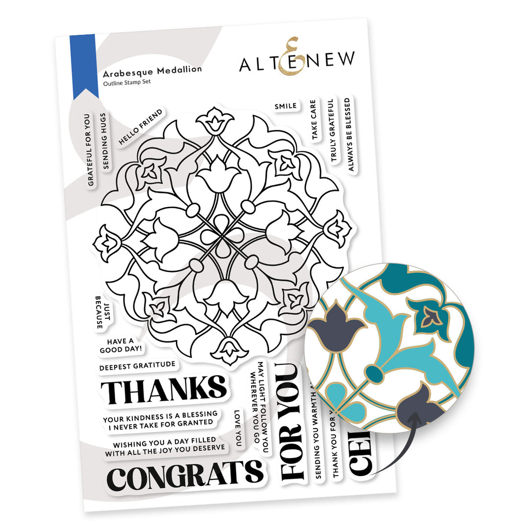 Arabesque Medallion - Altenew
