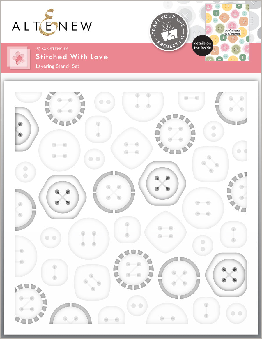 Craft Your Life Project Kit: Stitched With Love - Altenew