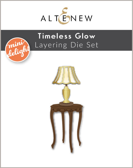 Mini Delight: Timeless Glow Stamp & Die Set - Altenew