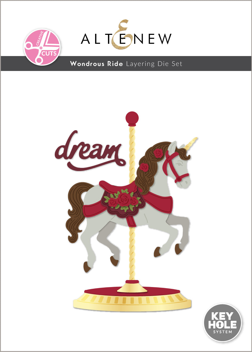 Creative Cuts: Wondrous Ride Layering Die Set - Altenew