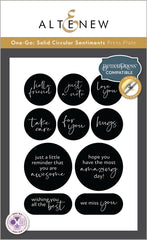 One-Go: Solid Circular Sentiments