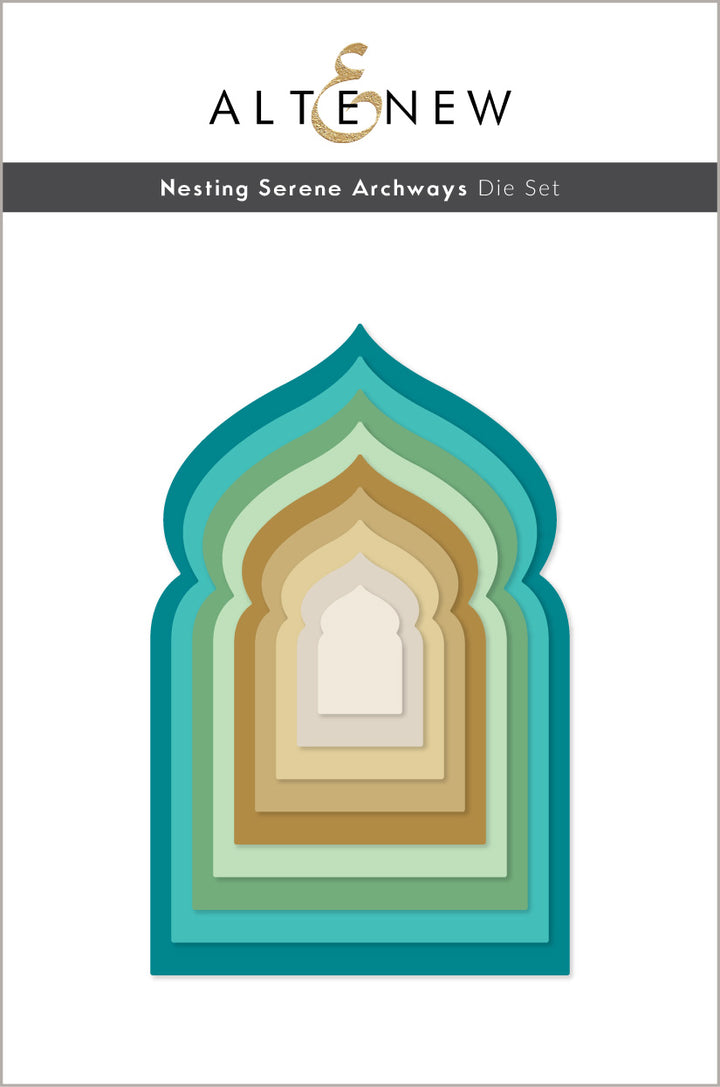 Nesting Serene Archways Die Set - Altenew
