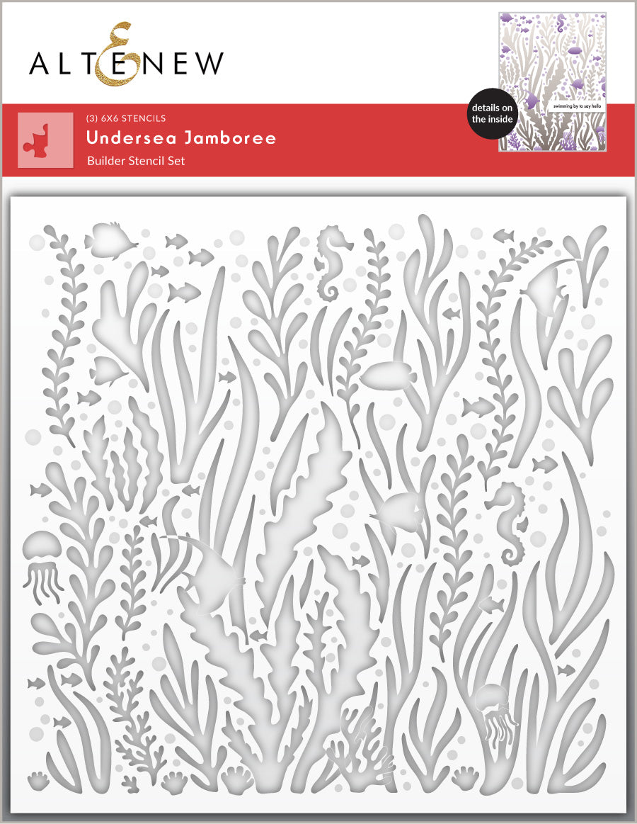 Undersea Jamboree Stencil Set (3 in 1) - Altenew