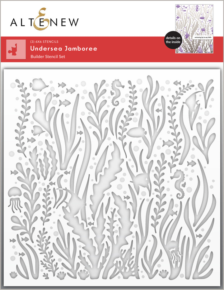 Undersea Jamboree Stencil Set (3 in 1) - Altenew