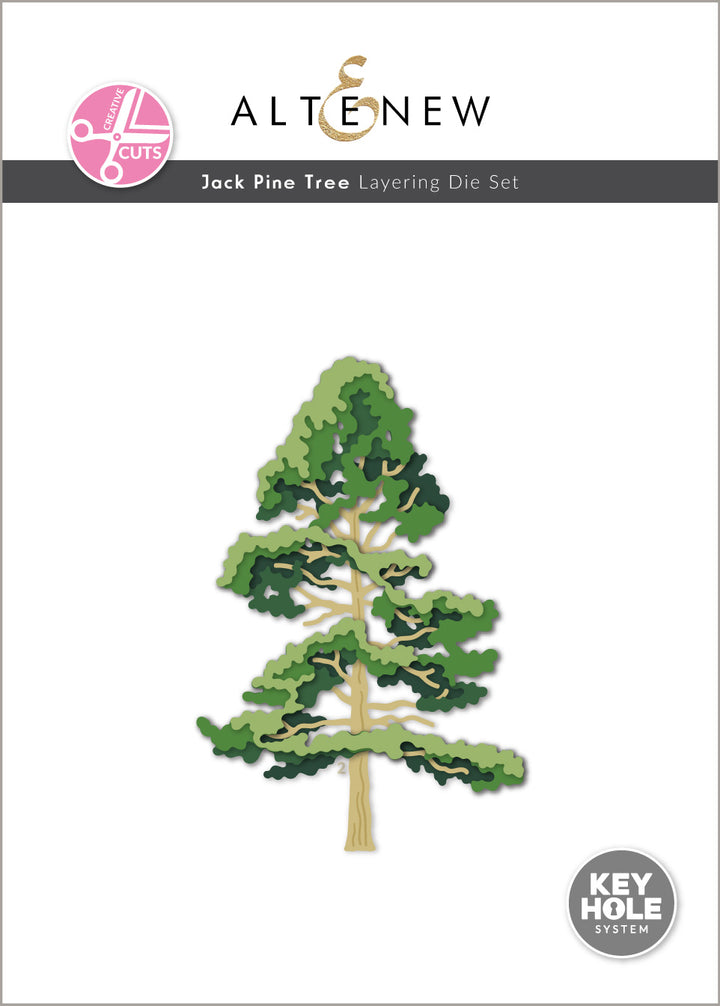 Creative Cuts: Jack Pine Tree Layering Die Set - Altenew