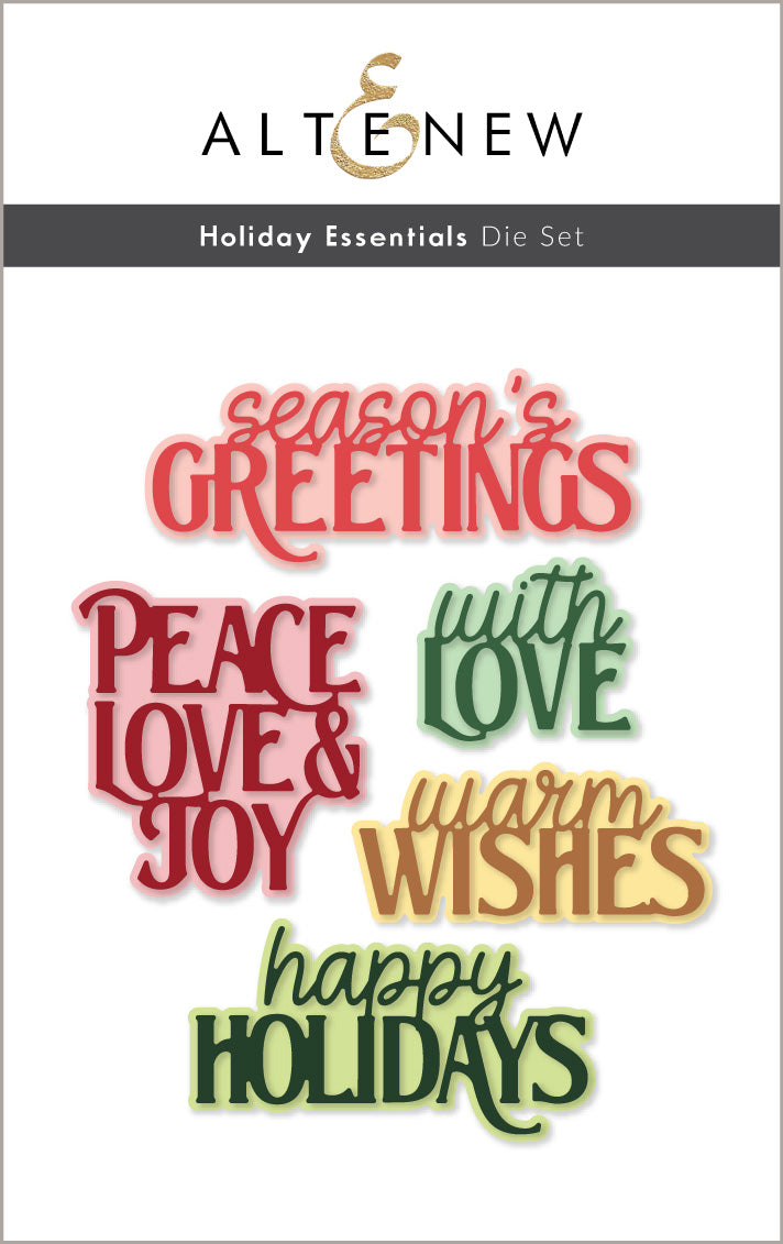 Holiday Essentials Die Set - Altenew