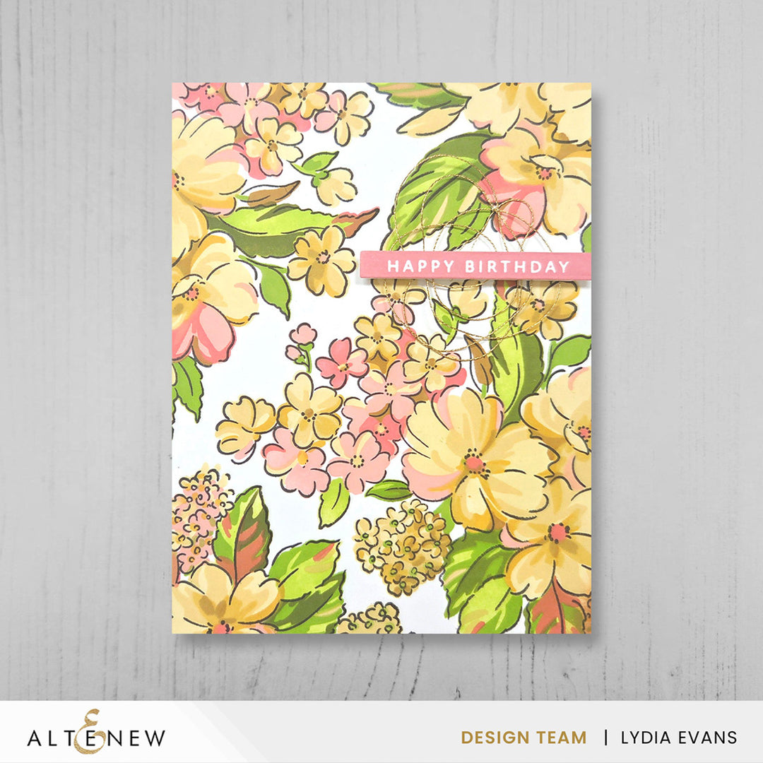 Build-A-Garden: Softly Sketched Blooms
