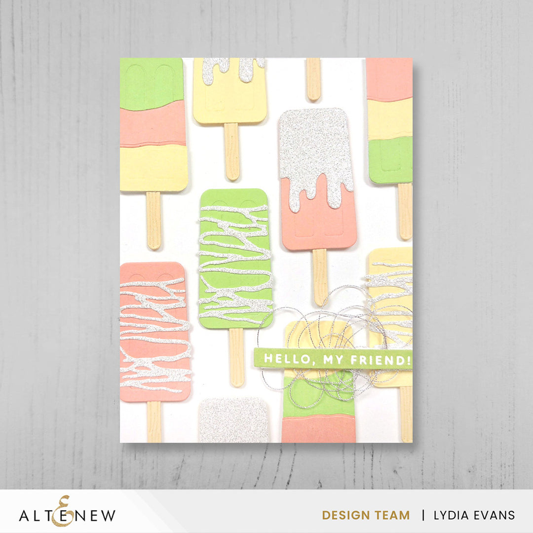 Mini Delight: Sweet Popsicles Stamp & Die Set