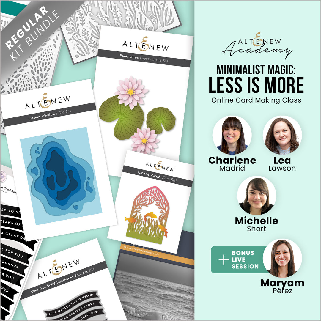 Minimalist Magic: Less Is More - Altenew
